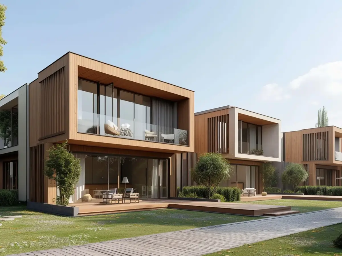 Mayur Swastik II, Kamiyala near Dholera Smart City — developer render of homes on the layout
